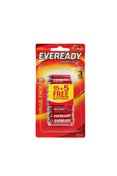 Eveready بطاريات AA عالية الأداء وطويلة الأمد، عبوة قيمة من 20 قطعة