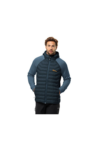 Jack Wolfskin Routeburn Pro Hybrid m Men's Oudoor Jacket 1710512-C0412 Navy Blue