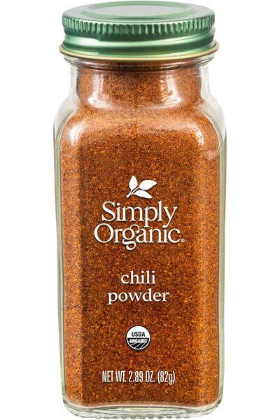 SİMPLY عبوة مسحوق الفلفل الحار العضوي (2.89 أونصة)