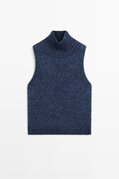 Massimo Dutti Balıkçı yaka triko süveter