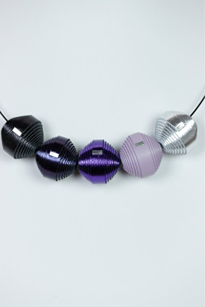 HAIArt Handmade Leatherbonbon necklace (231)