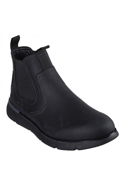 SKECHERS Ghete Chelsea Augustino Paulo pentru bărbați, negre, mărimea 43 EU –...