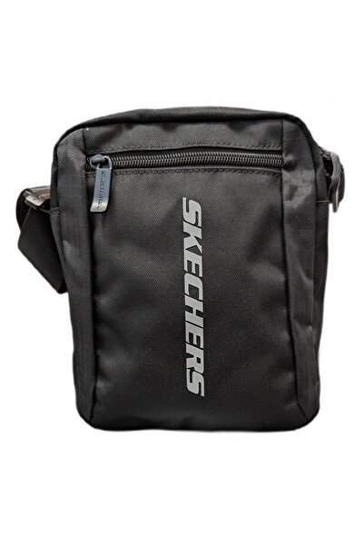 SKECHERS Cornell Black Slip-On Sneakers