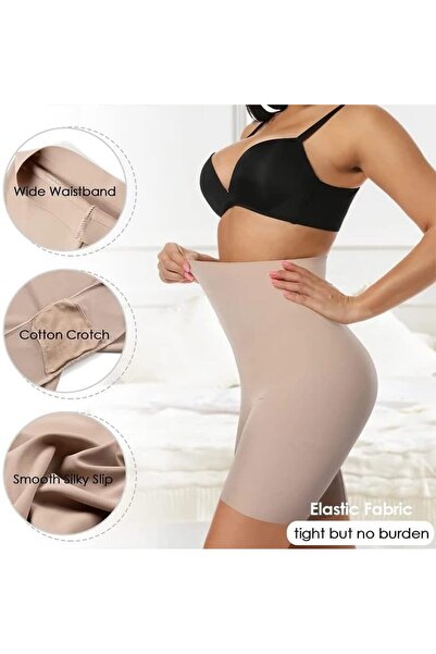 vitpharma Women's High Waisted Shorts Seamless Invisible Undergarment Underwear