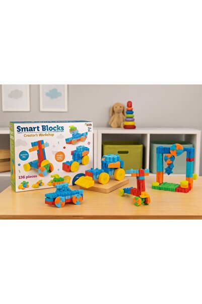 NUNU Smart Blocks 136 Piece Creative Block Set – Build Your Imagination!