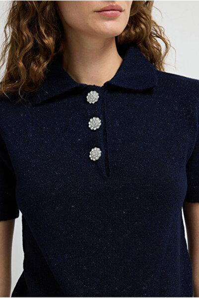 adL Erkek Yaka Triko Kazak