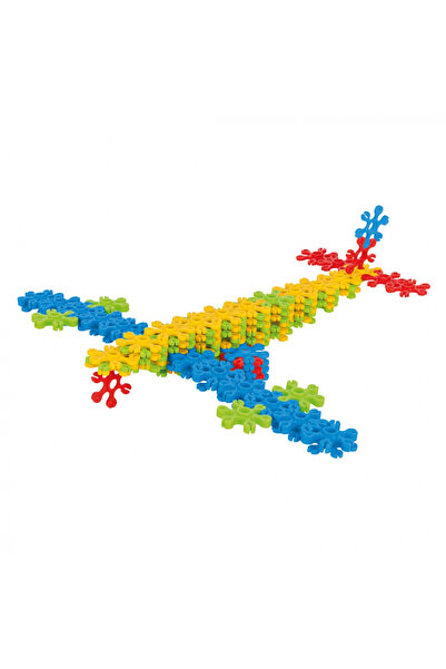 PİLSAN Set of 320 Star Blocks Multicolor building pieces
