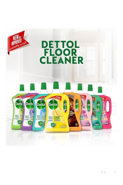 Dettol Antibacterial Power Floor Cleaner, Lavender, 1.8L