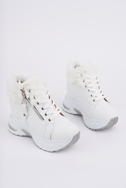 Madam Tarz DNR-432 Kürklü Gizli Topuk Bot