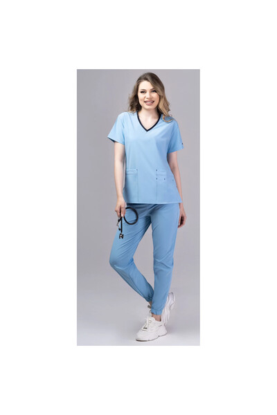 OEM Women's medical suit NEW PREMIUM EVA, Ciel