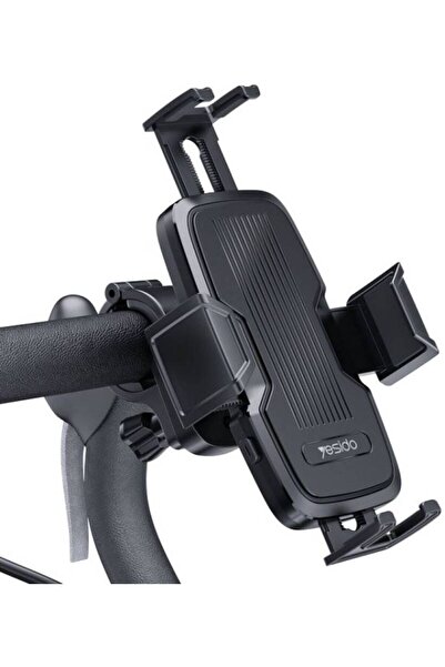 Yesido Bicycle Phone Holder C127 from Yesido, Universal Compatibility, 360 Degree Rotation, Secure Grip, Sh