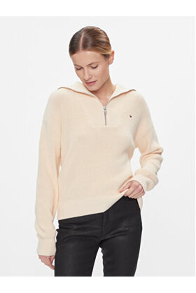 Tommy Hilfiger Women's Sweater WW0WW42420 Yellow