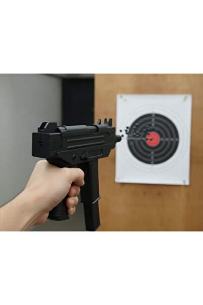 HitDukkan Boncuk Atan Oyuncak Uzi Silah 13+ Yaş 100 Adet Boncuk Hediye