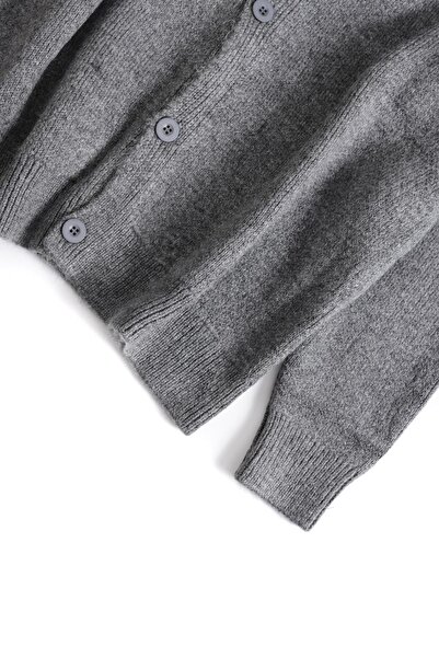 no7man Lorven Gray Cardigan