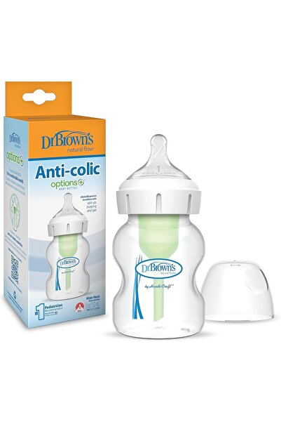 Dr.Brown's Dr. Brown's Wide-Neck Baby Bottle Options+ 5 Ounce