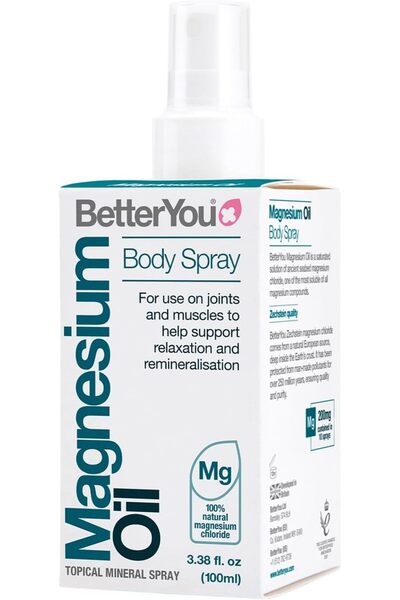 Better You BetterYou Magnesium Oil Body Spray | Pure, Clean and Natural Sourc...