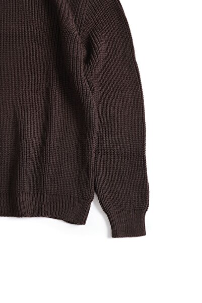 no7man Savoya Brown Sweater