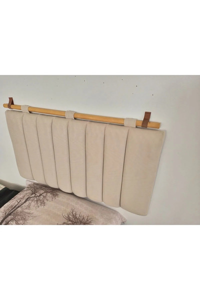 Çatkar Grup Yatak Başlığı, Lotus Başlık Krem, Çift Kişilik Baza Başlığı Ölçü ...
