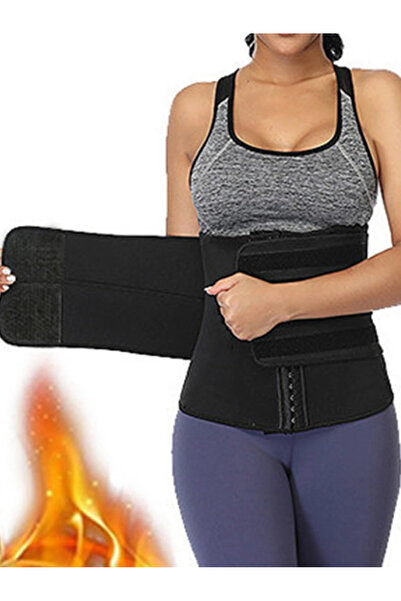 vitpharma Women's Double Neoprene Waist Trainer Belt for Waist Training, Fitness, Waist Trimmer, Body Shaper