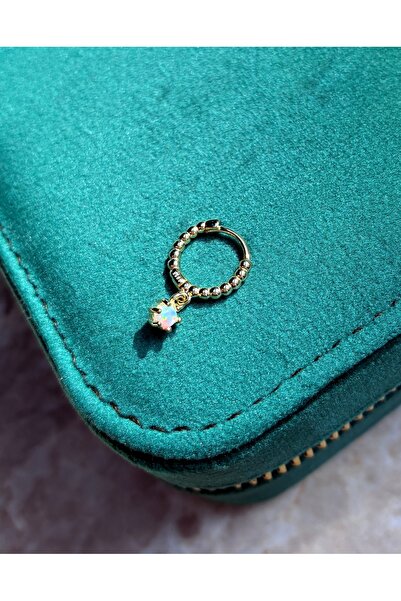 Miltonia Opal Yıldız 925s Tragus Gümüş Küpe