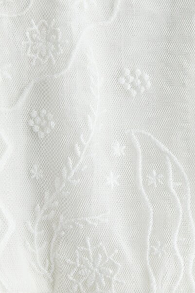 H&M Dantel Ara Parçalı Bluz