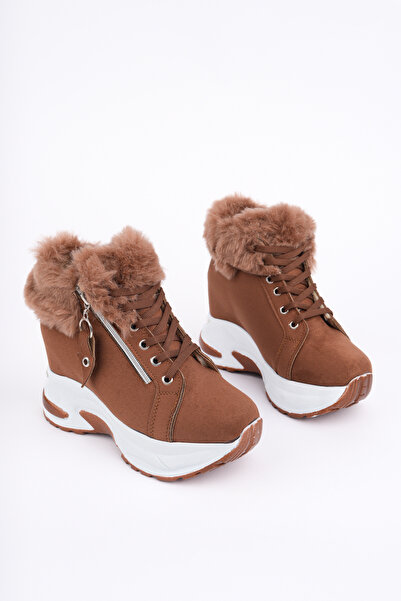 Madam Tarz DNR-432 Kürklü Gizli Topuk Bot