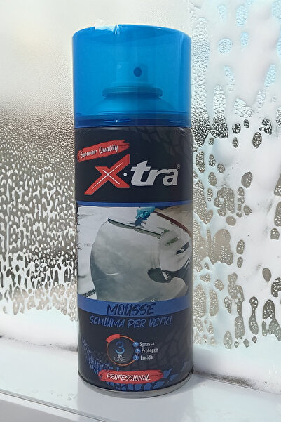 LUVELU X-TRA CAM ve PARLAK YÜZEY TEMİZLEME KÖPÜĞÜ - 400 ML
