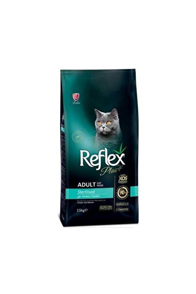 Reflex Plus Tavuklu Kısırlaştırılmış Yetişkin Kedi Maması 15+1 kg