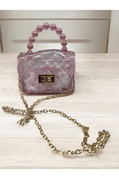 EyER Shoping Geantă din silicon cu lanț lung de dimensiunea portofelului