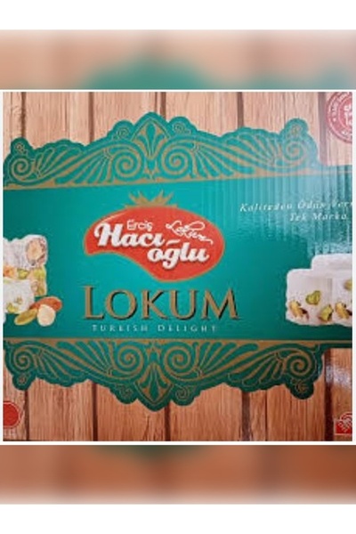 hacıoğlu lokum HACIOĞLU FINDIKLI YAPRAK CEZERYE LOKUM 1250 GR