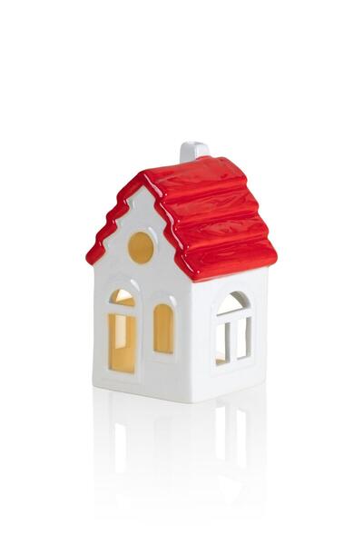 The Mia Dekoratif Tealight Ev Biblo 9x8x15 cm