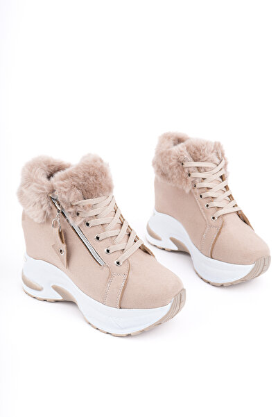 Madam Tarz DNR-432 Kürklü Gizli Topuk Bot