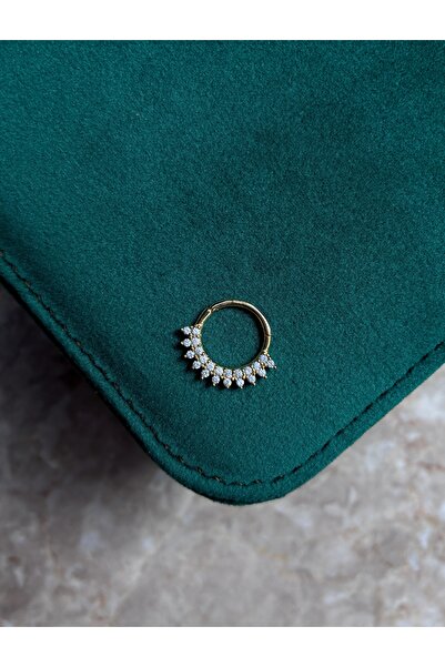 Miltonia 925s Zirkon Taşlı Tragus Gümüş Küpe