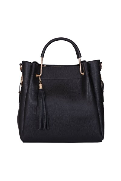 OEM Fabiana Black Leather Women's Bag