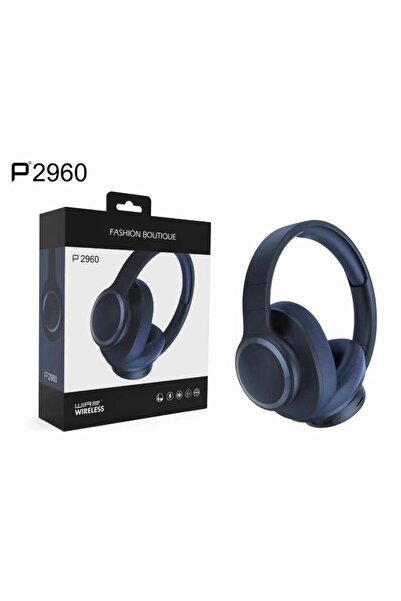RTG P2960 Kablosuz Kulak Üstü Bluetooth Kulaklık 5.0 Super Bass