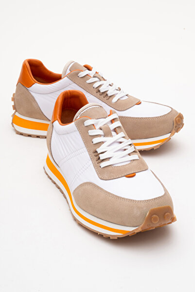 Dericlub Men's Thick Sole Lace-Up Casual Shoes Real Suede Leather Cr 2711