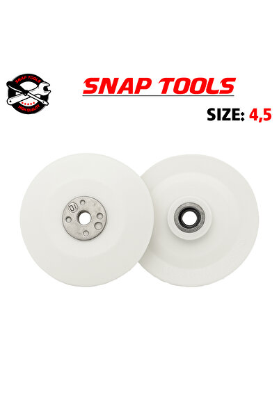 SNAP TOOLS 4.5" white rubber sanding base