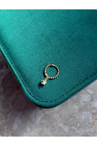 Miltonia Opal Yıldız 925s Tragus Gümüş Küpe