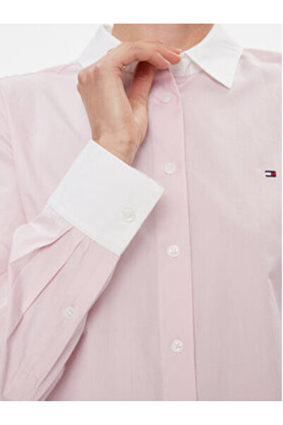 Tommy Hilfiger Women's Shirt WW0WW40531 Pink
