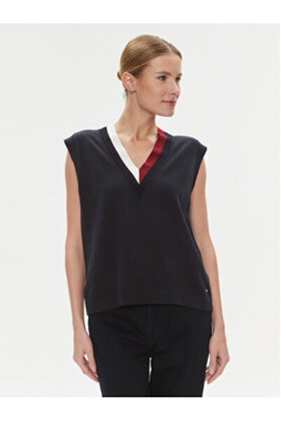 Tommy Hilfiger Pulover de damă WW0WW40123 albastru