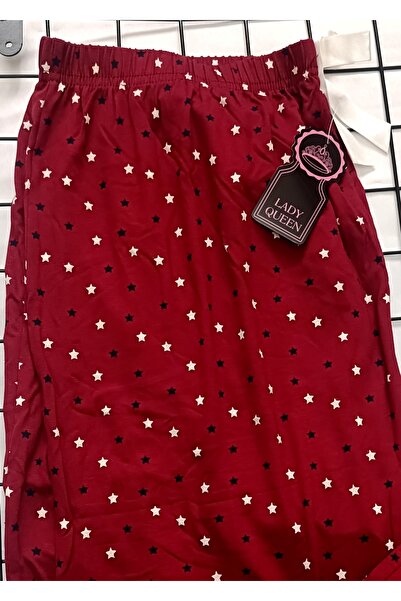 Lady Queen Bamboo Lycra Ring Viscose Oversized Pajama Bottoms