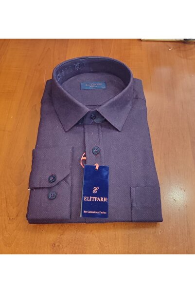 ELİTPARK GÖMLEK Güncüoğlu Long Sleeve Pocketed Winter Classic Men's Shirt