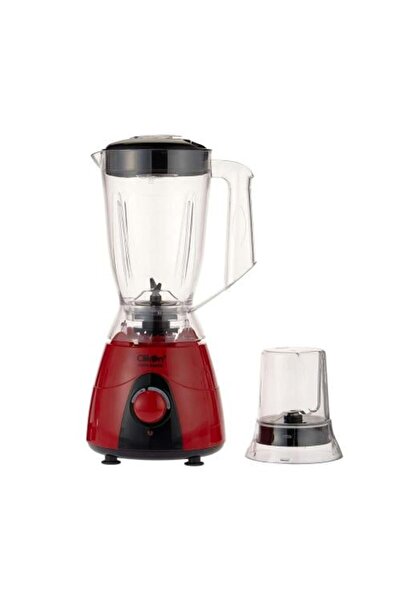 CLIKON ClickOn 2-in-1 Electric Blender 1.5L 350W CK2152 Red/Transparent/Black