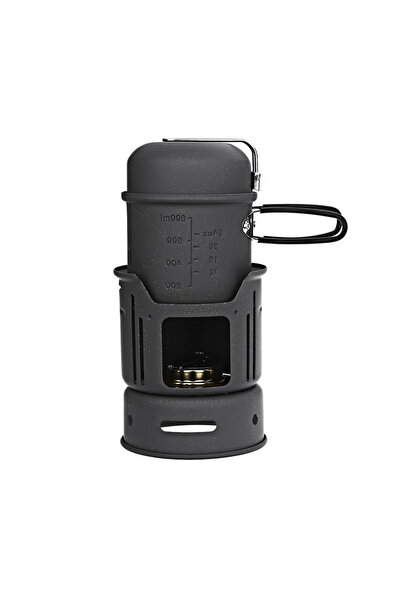 Alocs CW - C 01 1 - 2 Person 7 pcs Camping Cook Set for Outdoor Camping