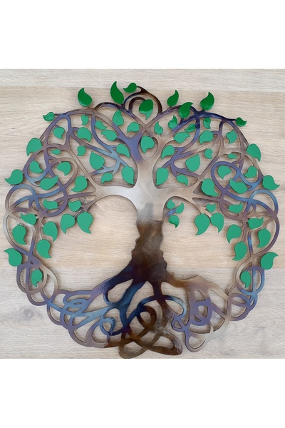Kat Time Decor perete din metal copacul infinitului,aduce echilibru și energi...