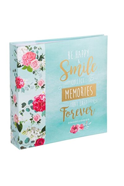 DavidaHome Album foto, 200 de pozitii, cu spatiu de notite, 22x22x5 cm