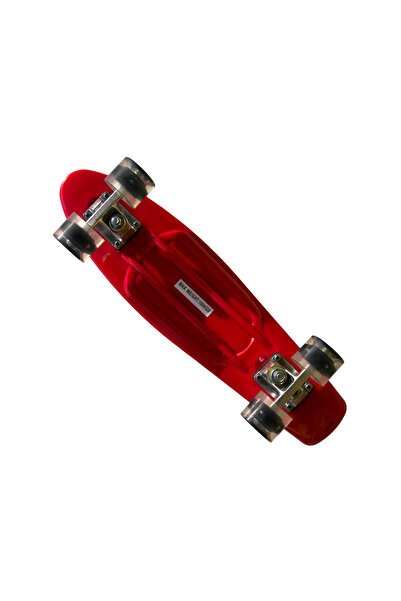 Other MASTER 22 Skateboard with Light-Up Wheels - Red
