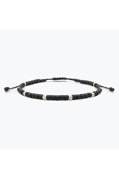Velar Bracelets Bratara din Snur cu Margele Miyuki si Bile din Argint 925 (Reglabila)