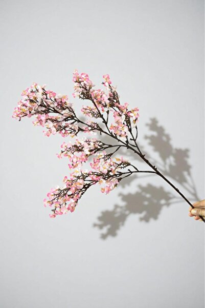 YAPAY ÇİÇEKÇİNİZ Yoğun Çiçekli Yapay Japon Sakura Bahardalı Demeti 75 cm