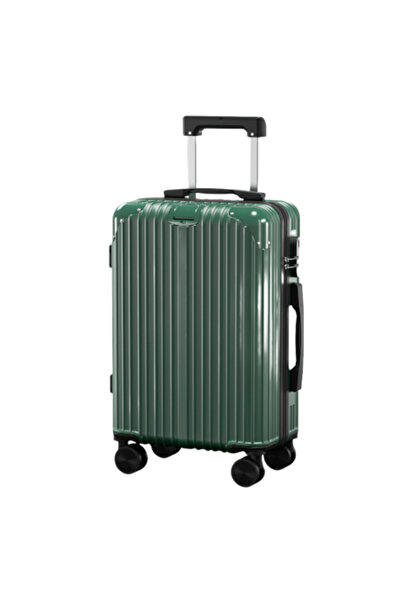 OEM Cărucior portabil, roți silențioase, mâner reglabil, 57x35x22.5cm, verde ...